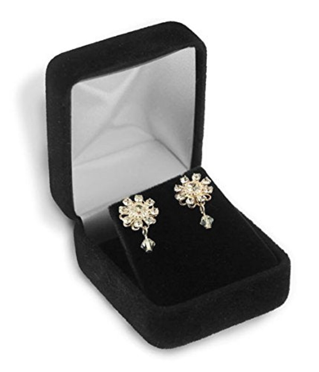 Velvet best sale earring box